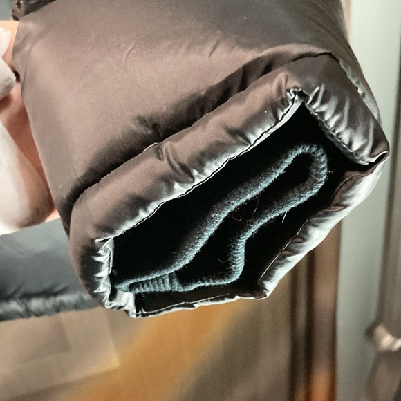 onitsuka tiger andrea pompilio puffer black with red lining. Down filled XL W - Picture 5 of 10